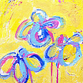 Abstract Flowers Silhouette No 13
